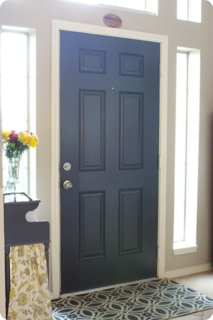 Navy Blue Door