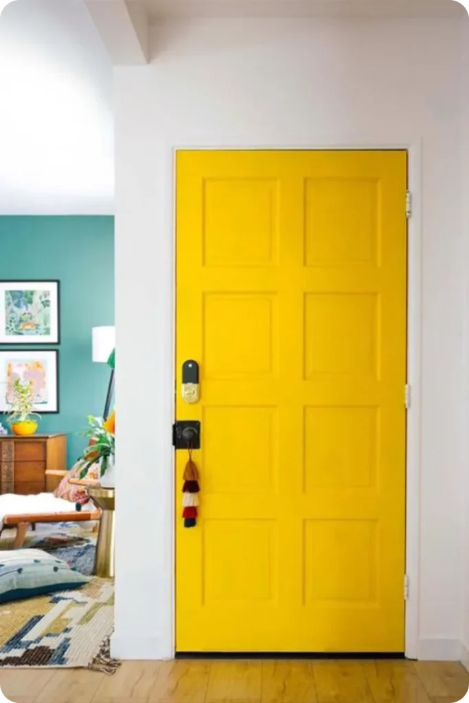 Sunny Yellow Door