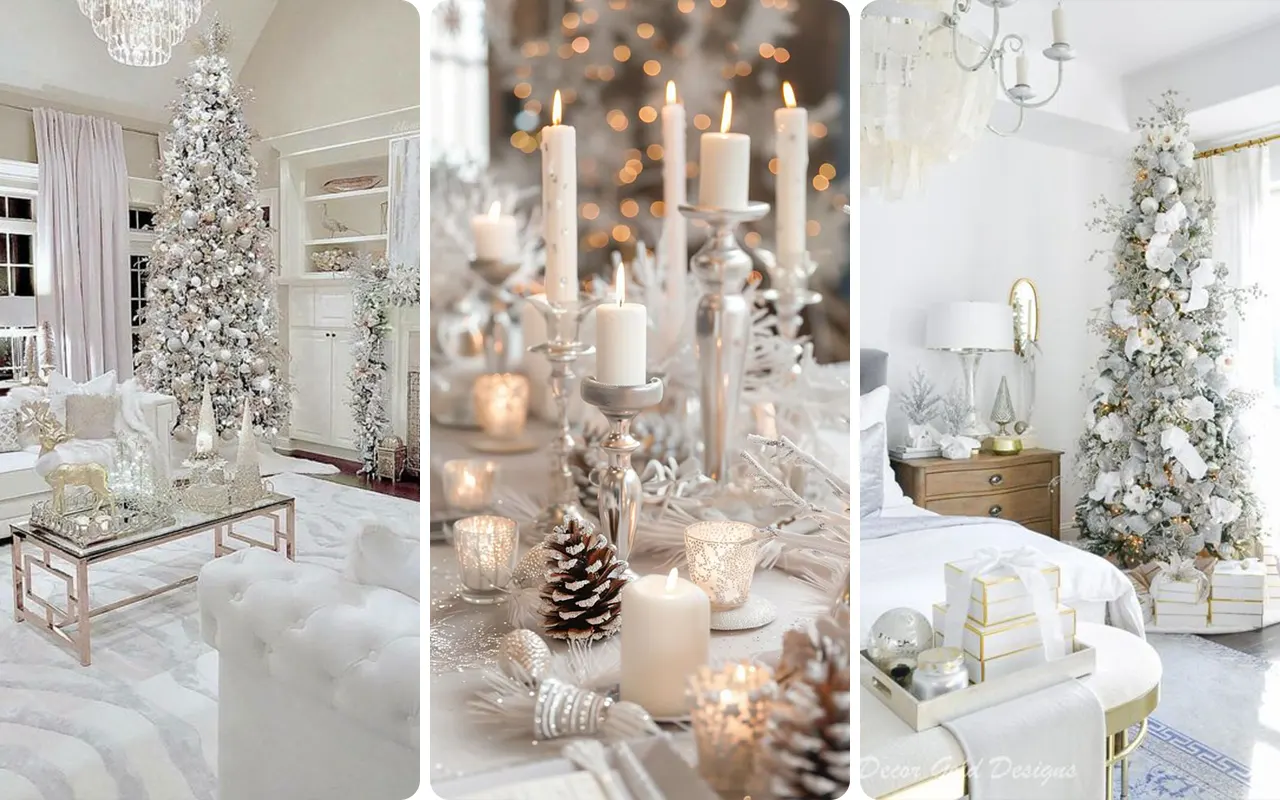 White Christmas Decor Ideas