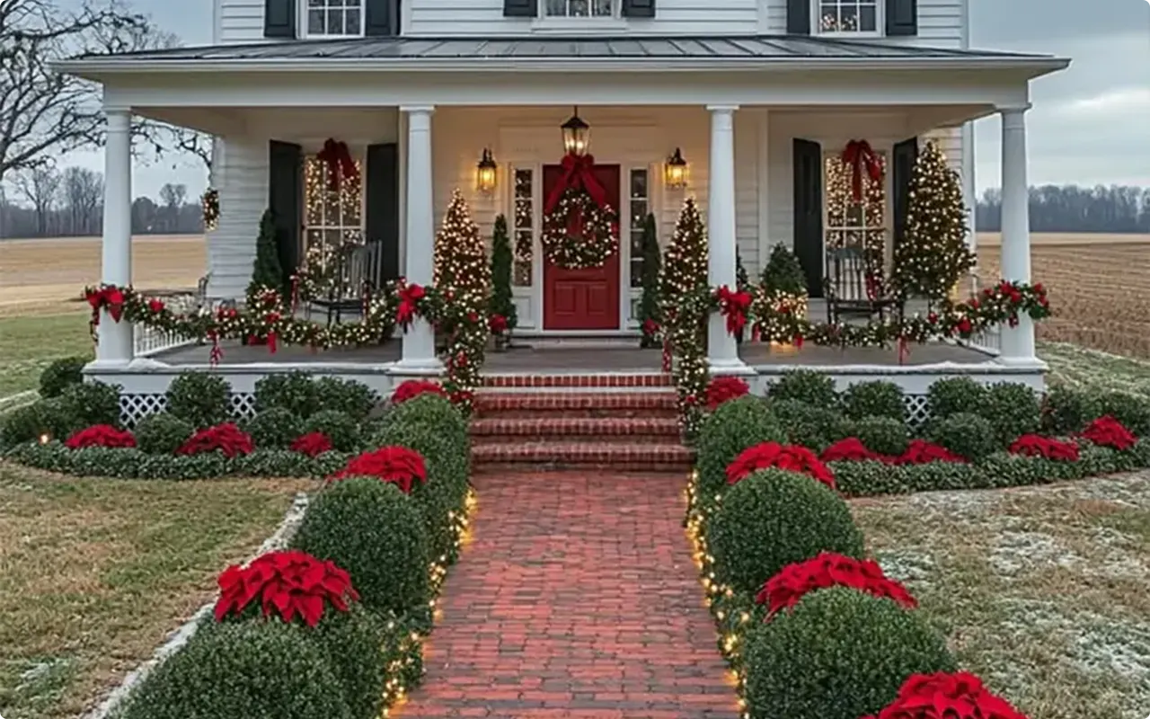 Christmas Front Porch Ideas