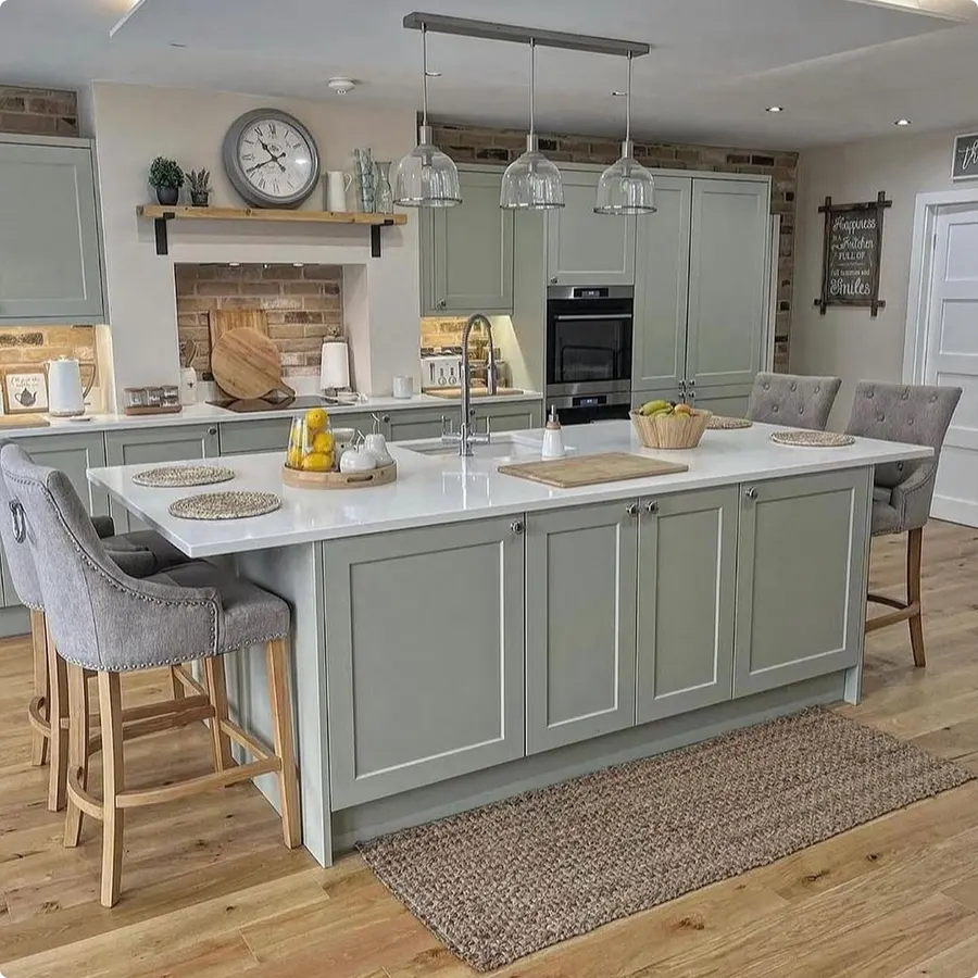 Sage Green Kitchen