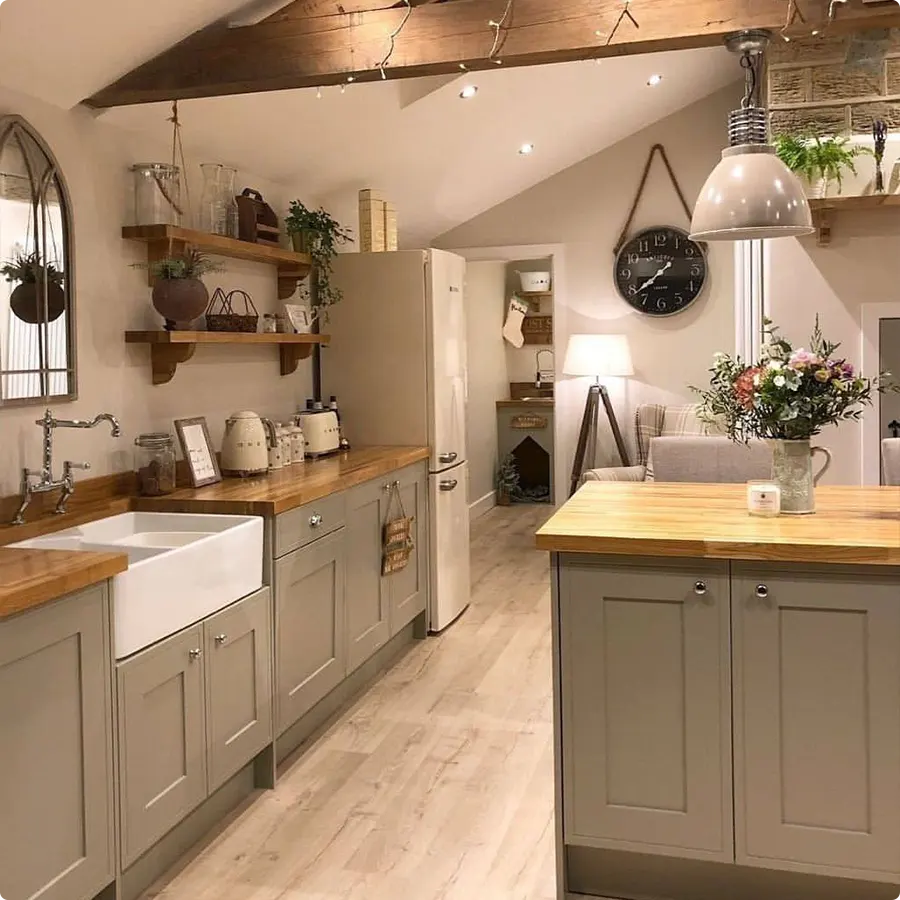 Sage Green Kitchen