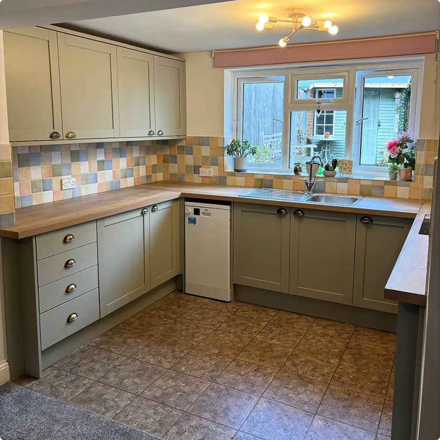 Sage Green Kitchen