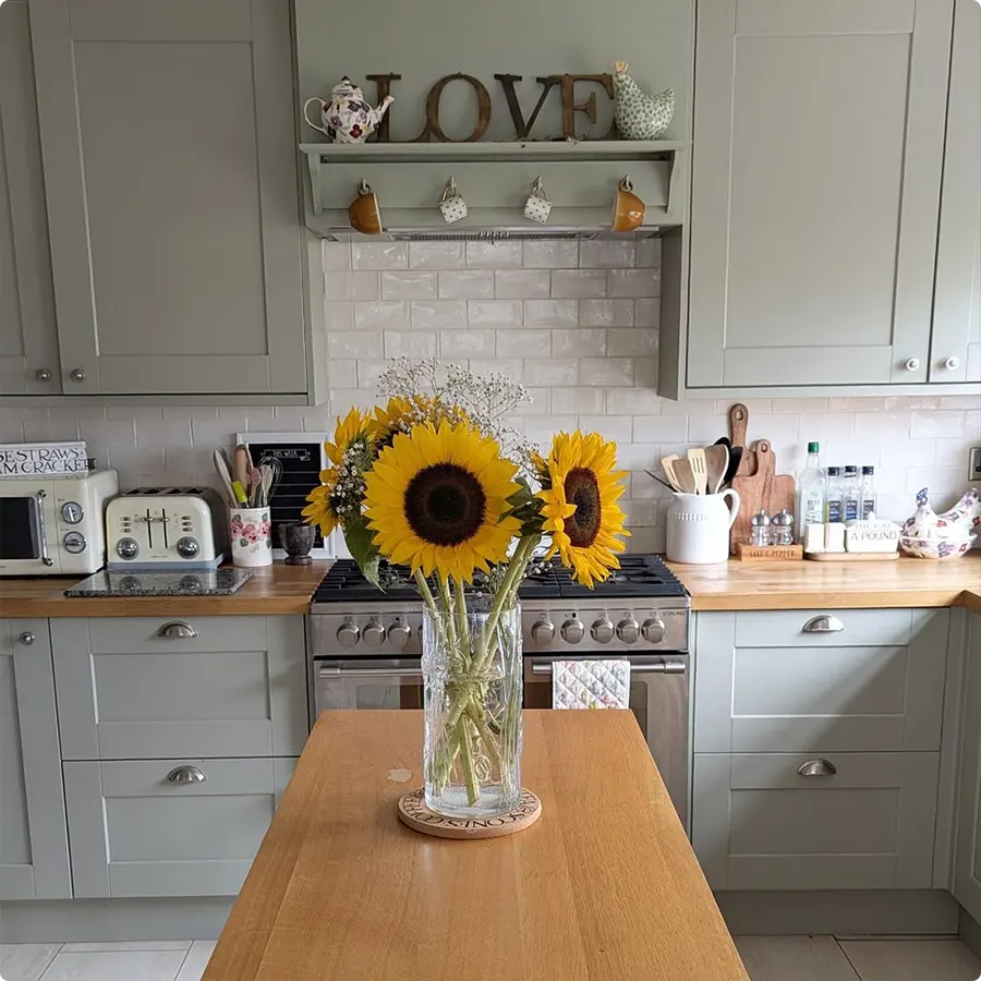 Sage Green Kitchen