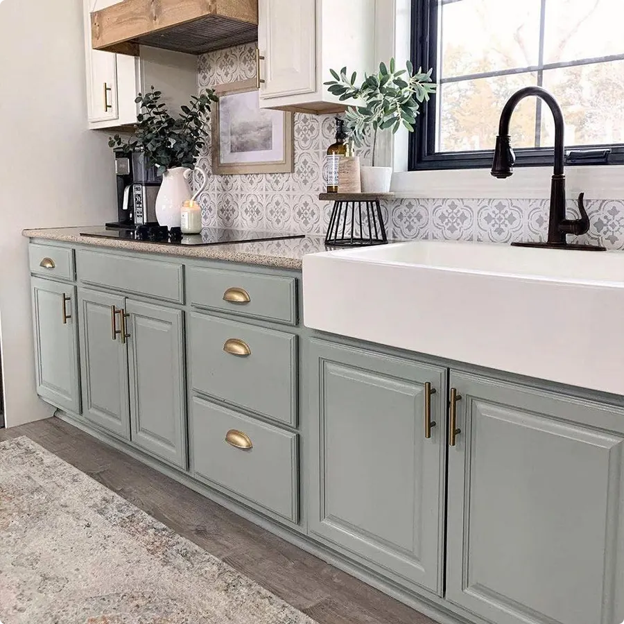 Sage Green Kitchen