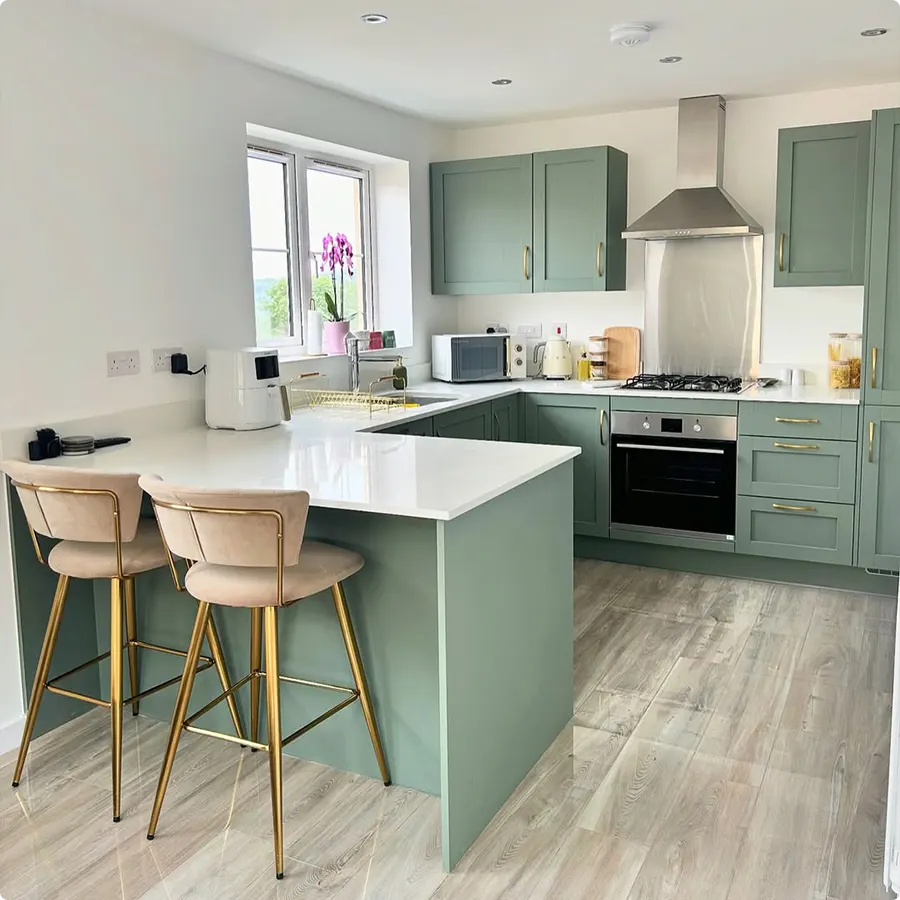 Sage Green Kitchen