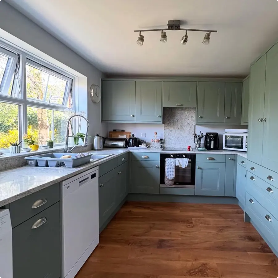 Sage Green Kitchen