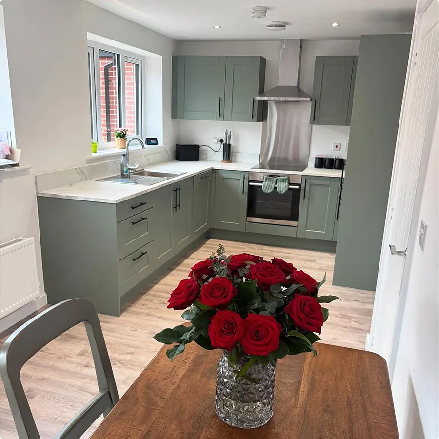 Sage Green Kitchen