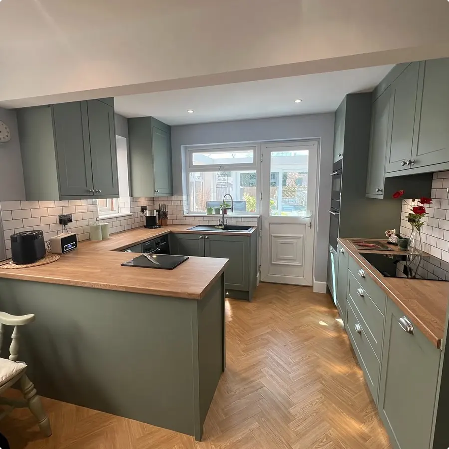 Sage Green Kitchen