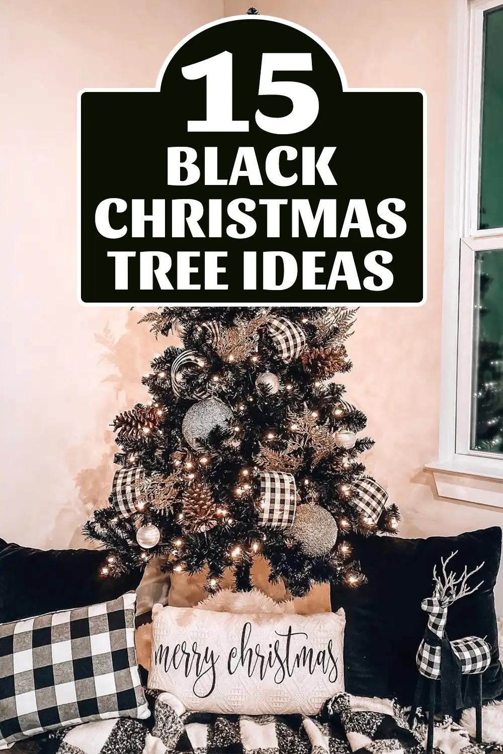 Black Christmas Tree Ideas