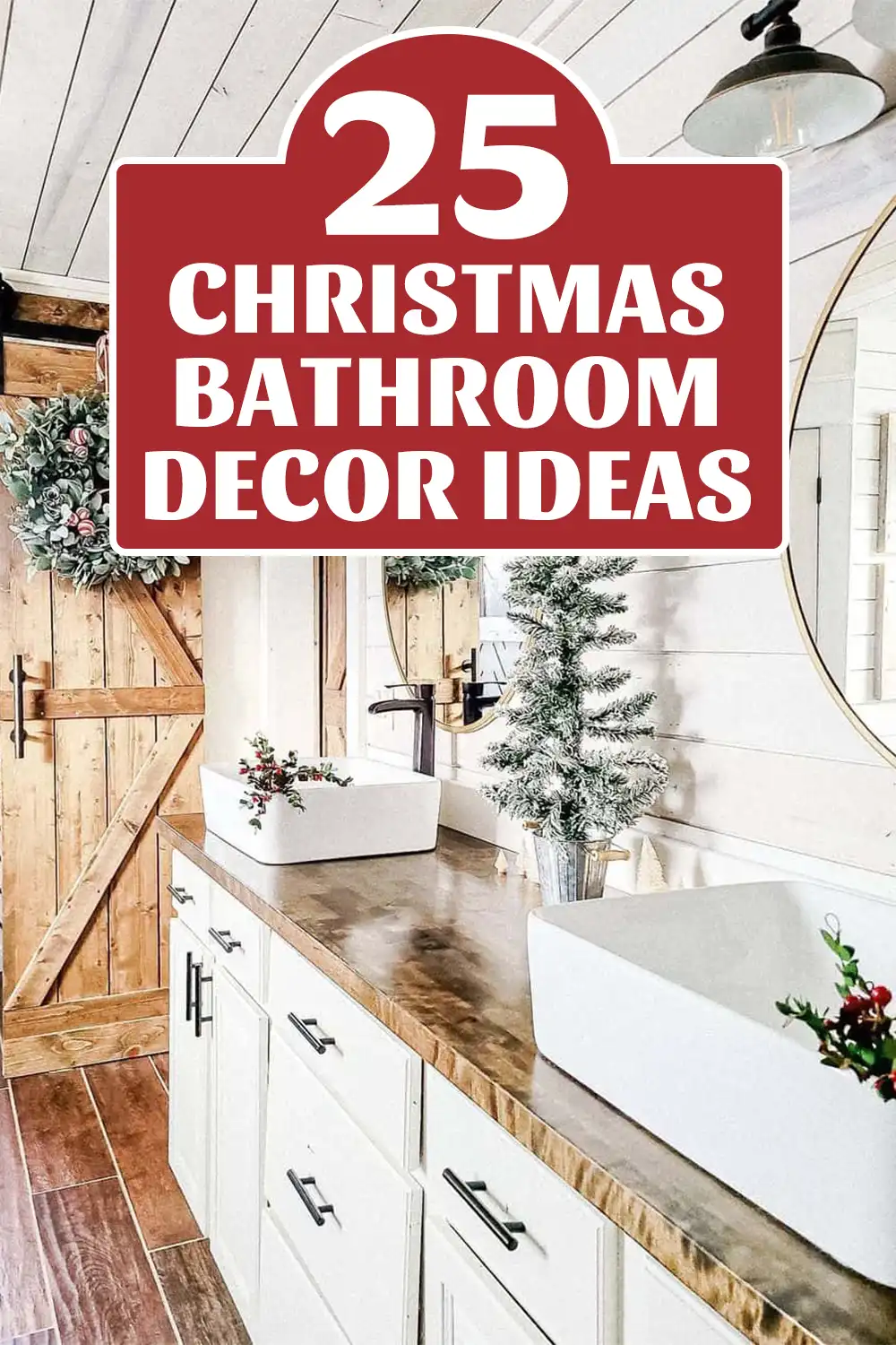 Christmas Bathroom Decor Ideas