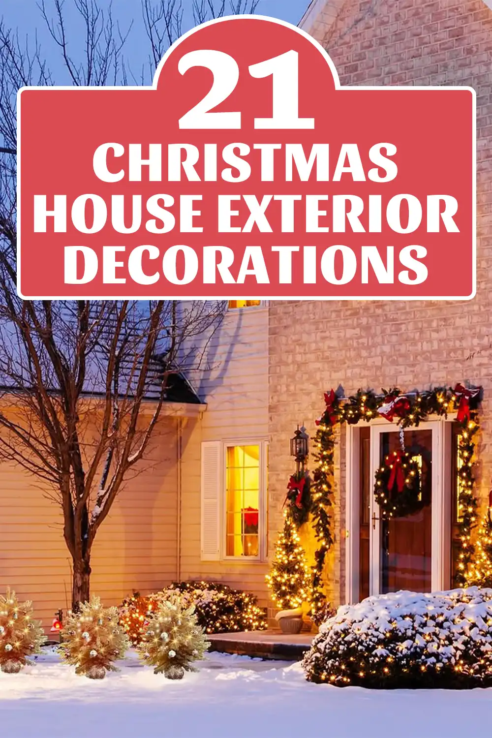 Christmas House Exterior Decorations