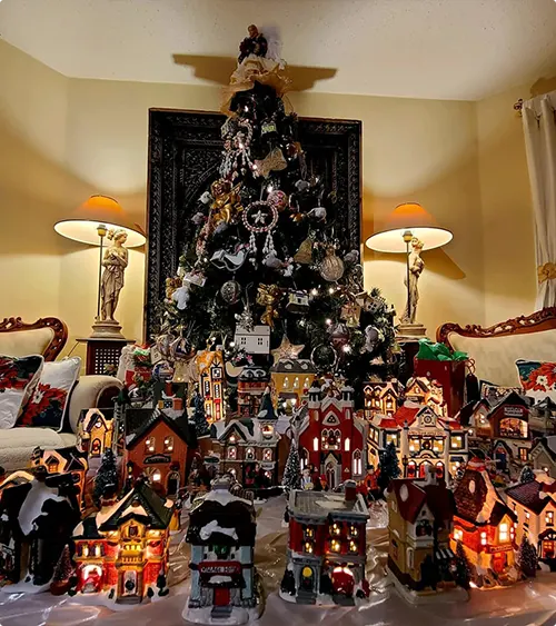 Christmas Village Display Ideas