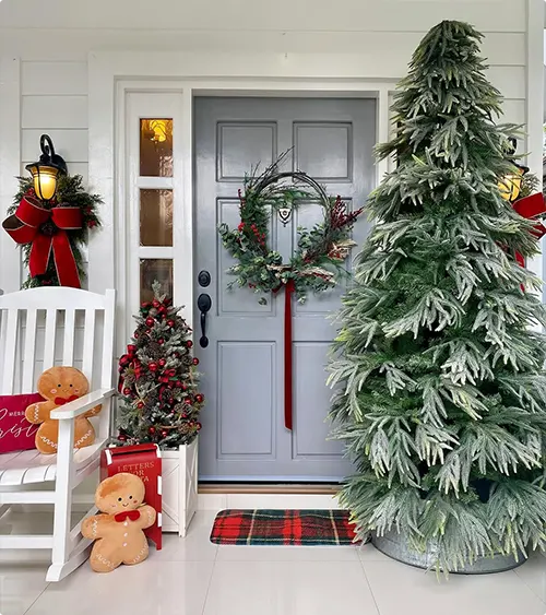 Farmhouse Christmas Tree Ideas