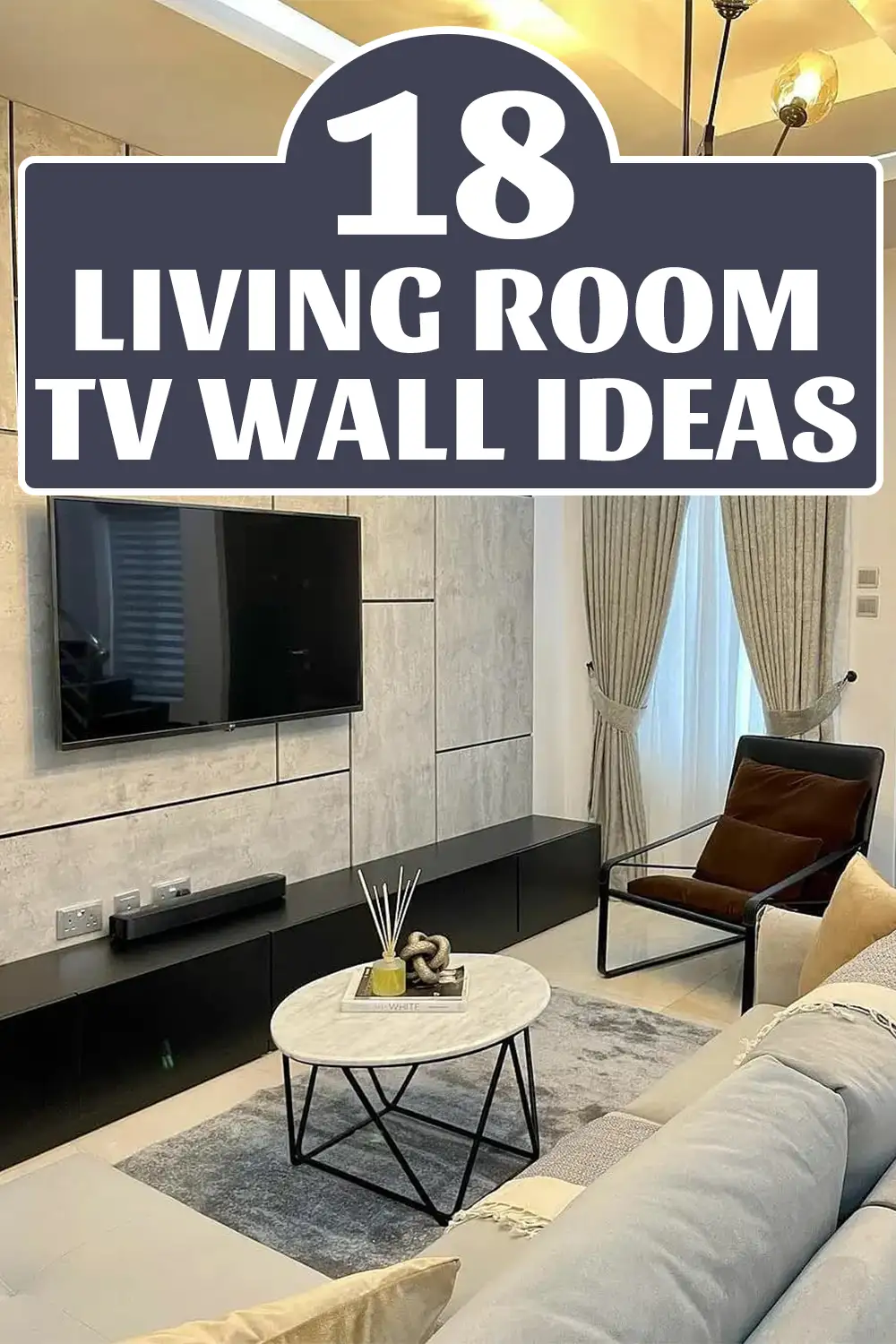 Living Room TV Wall Ideas