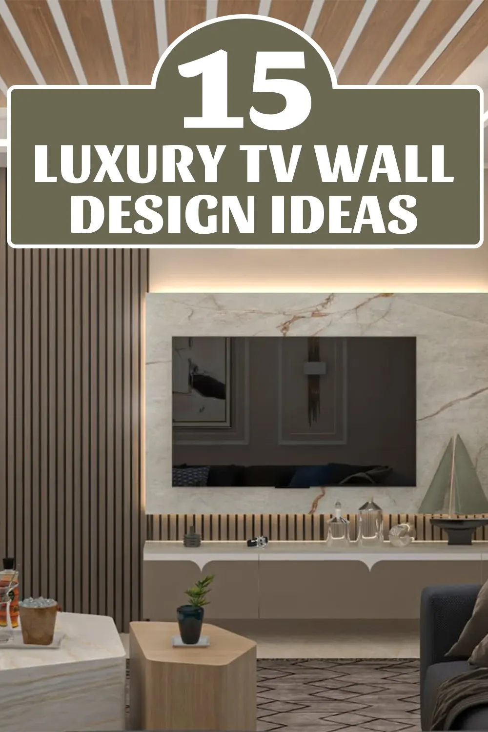 Luxury TV Wall Design Ideas