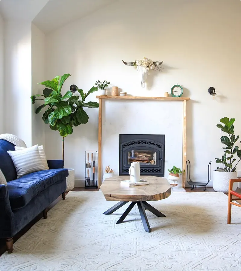 Navy Blue Couch Living Room Ideas