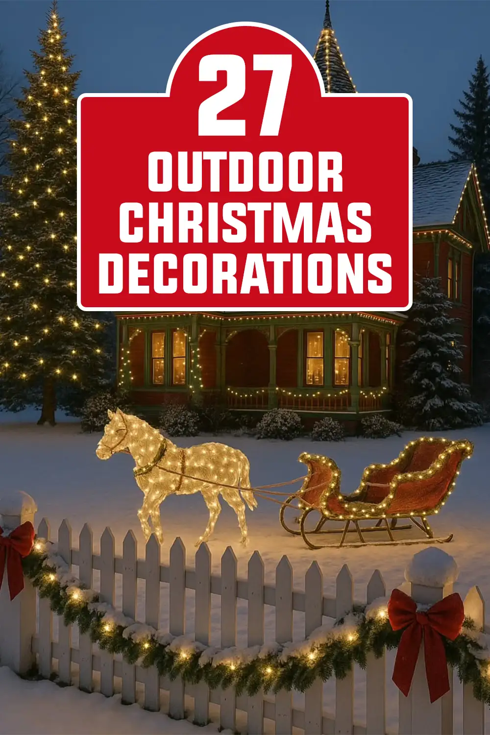 Outdoor Christmas Decorations