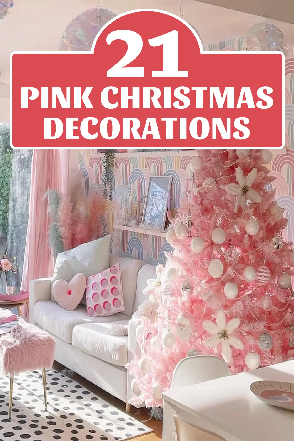 Pink Christmas Decorations