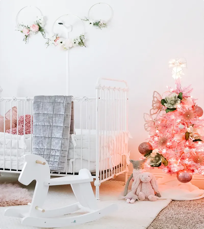 Pink Christmas Decorations
