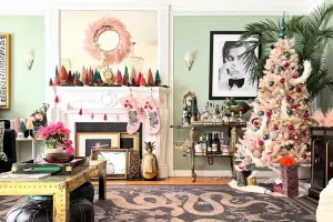 Pink Christmas Decorations