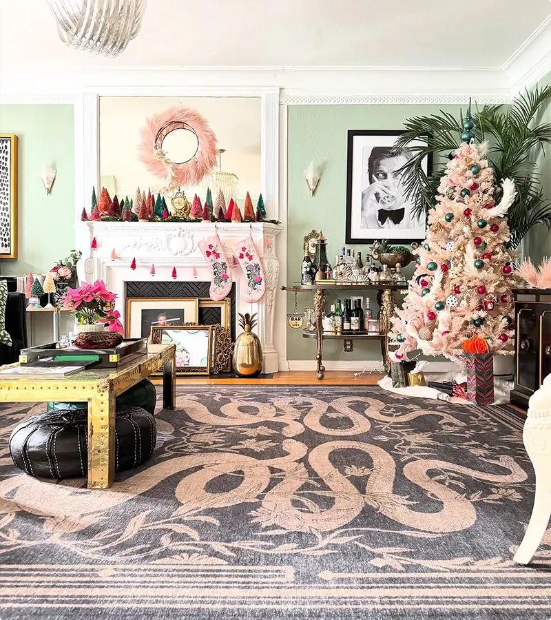 Pink Christmas Tree Ideas