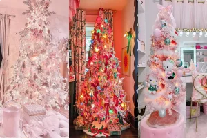 Pink Christmas Tree Ideas