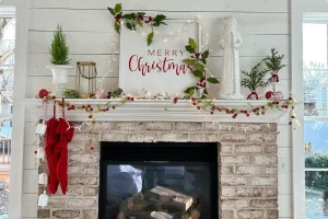 Red and White Christmas Decorations