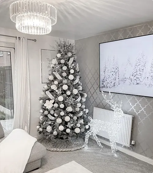 Silver Christmas Tree Ideas