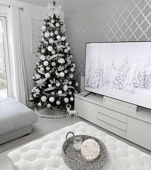 Silver Christmas Tree Ideas