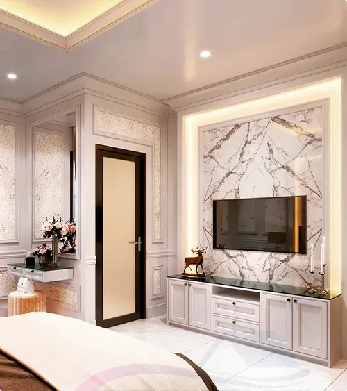 Bedroom TV Wall Ideas