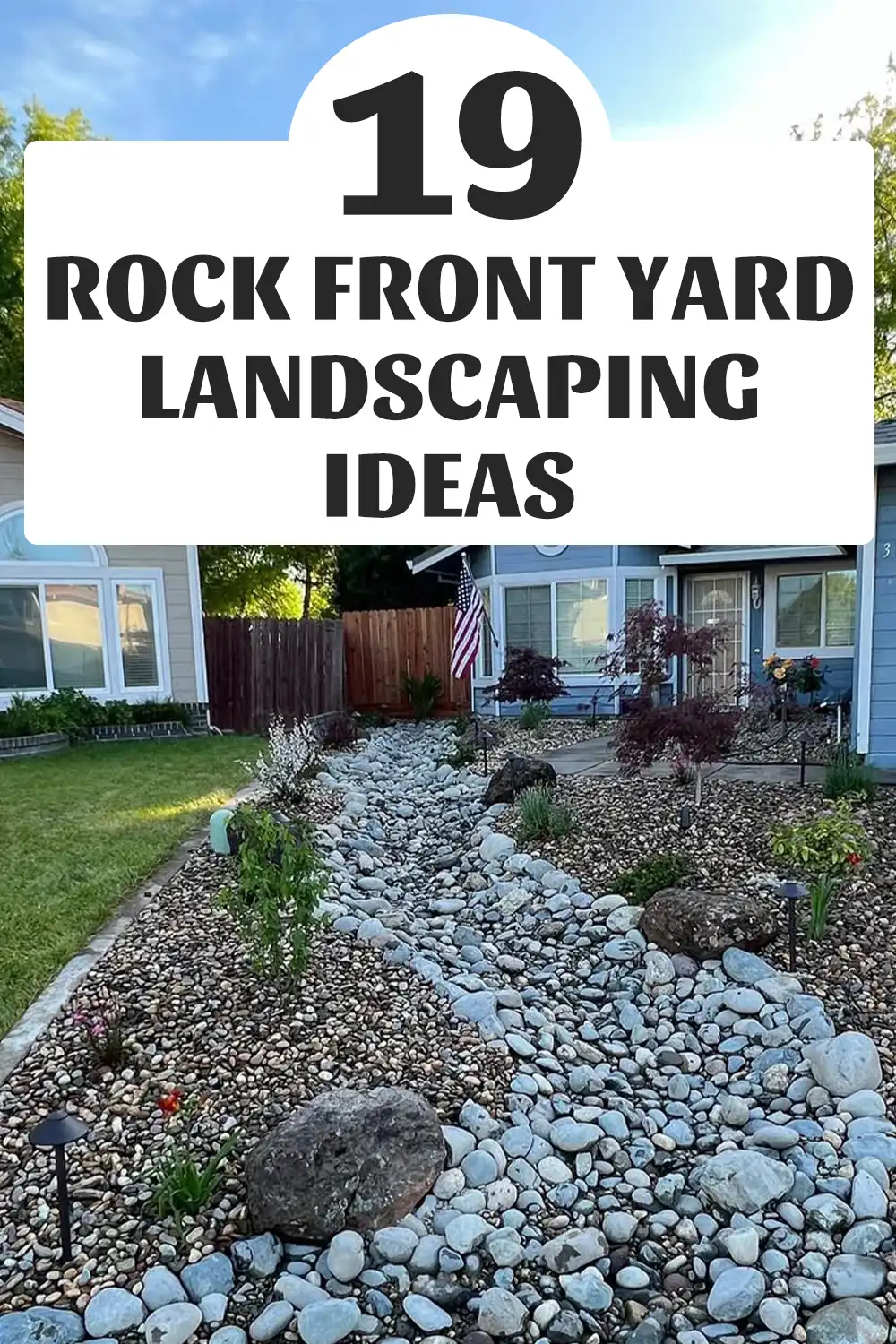 Rock Front Yard Landscaping Ideas