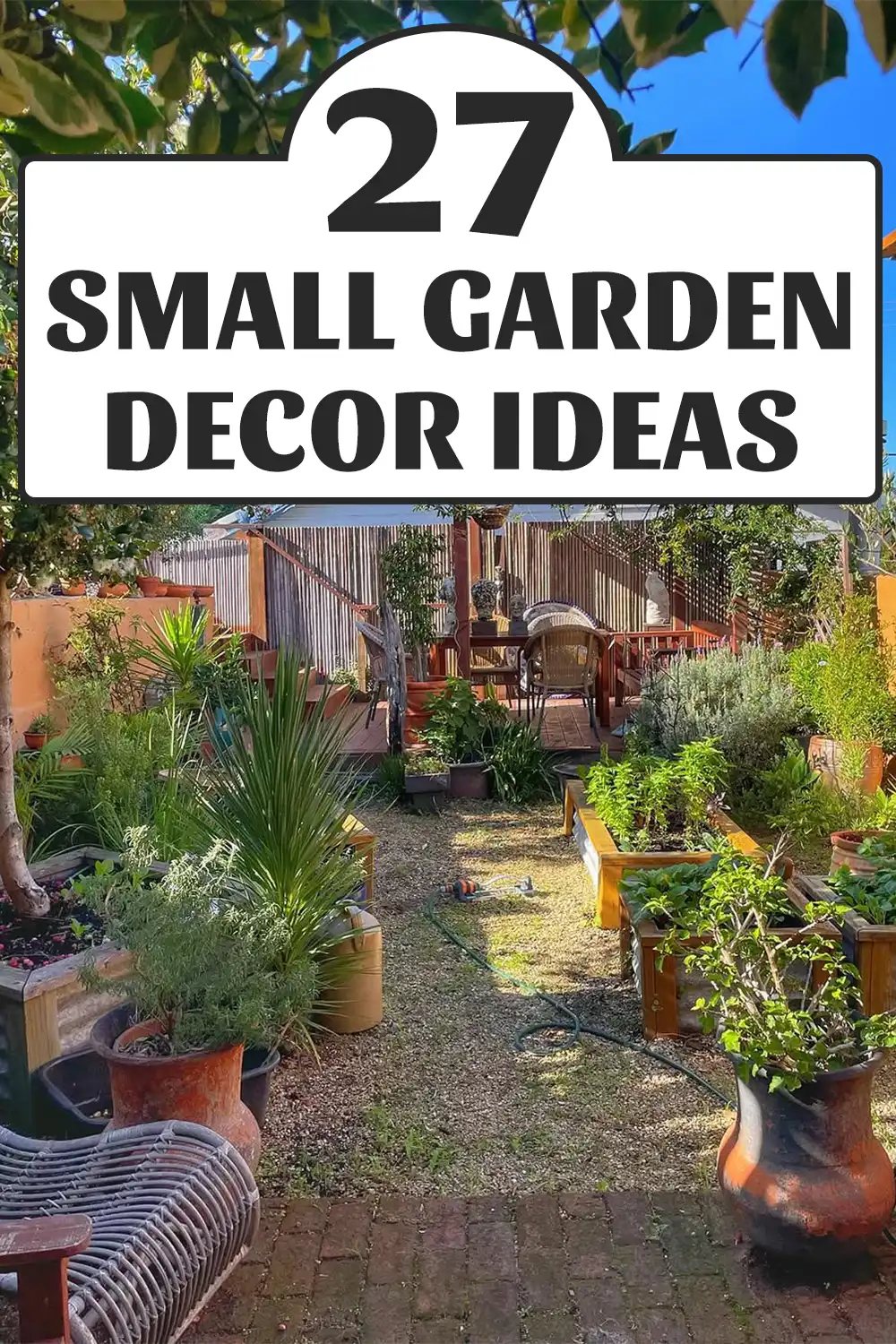 Small Garden Decor Ideas