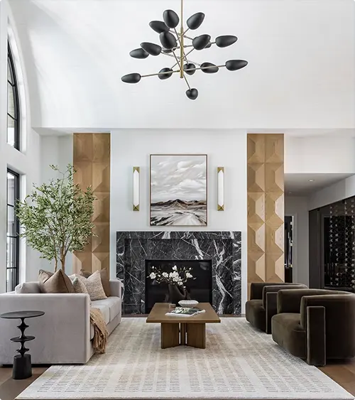 Black Fireplace Ideas