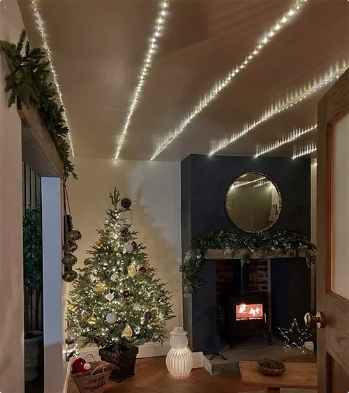Christmas Ceiling Decor Ideas