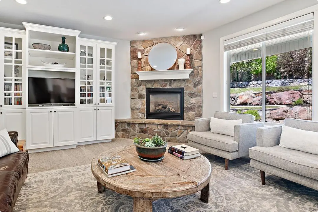 Corner Fireplace Ideas