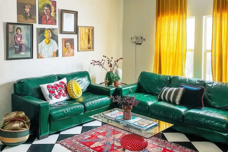 Green Couch Living Room Ideas