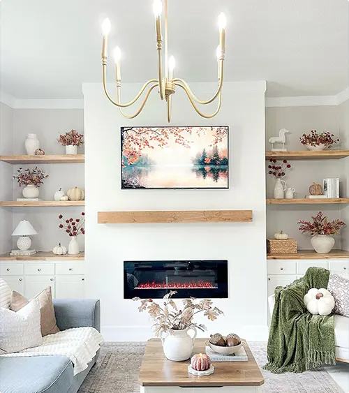 Living Room Fireplace Ideas