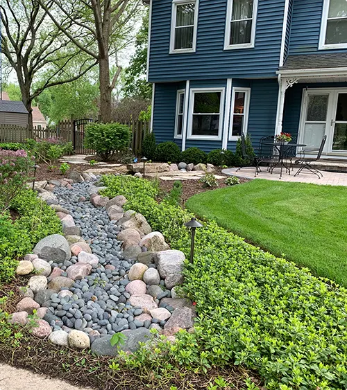 Rock Front Yard Landscaping Ideas
