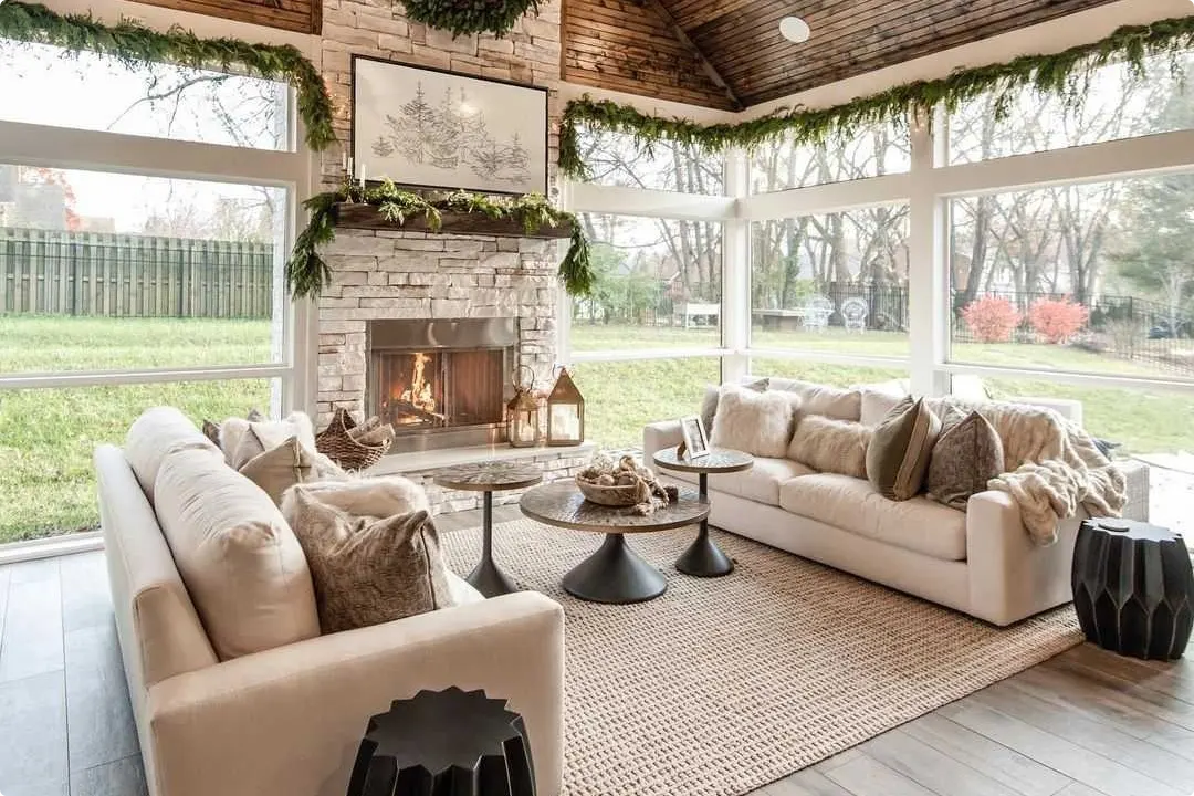 Stone Fireplace Ideas