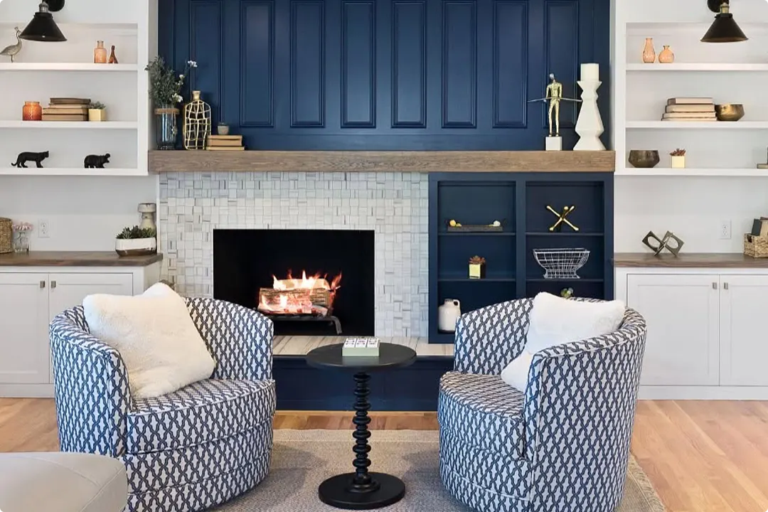 Tiled Fireplace Ideas