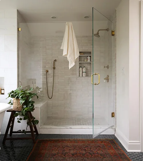 Walk-in Shower Tile Ideas