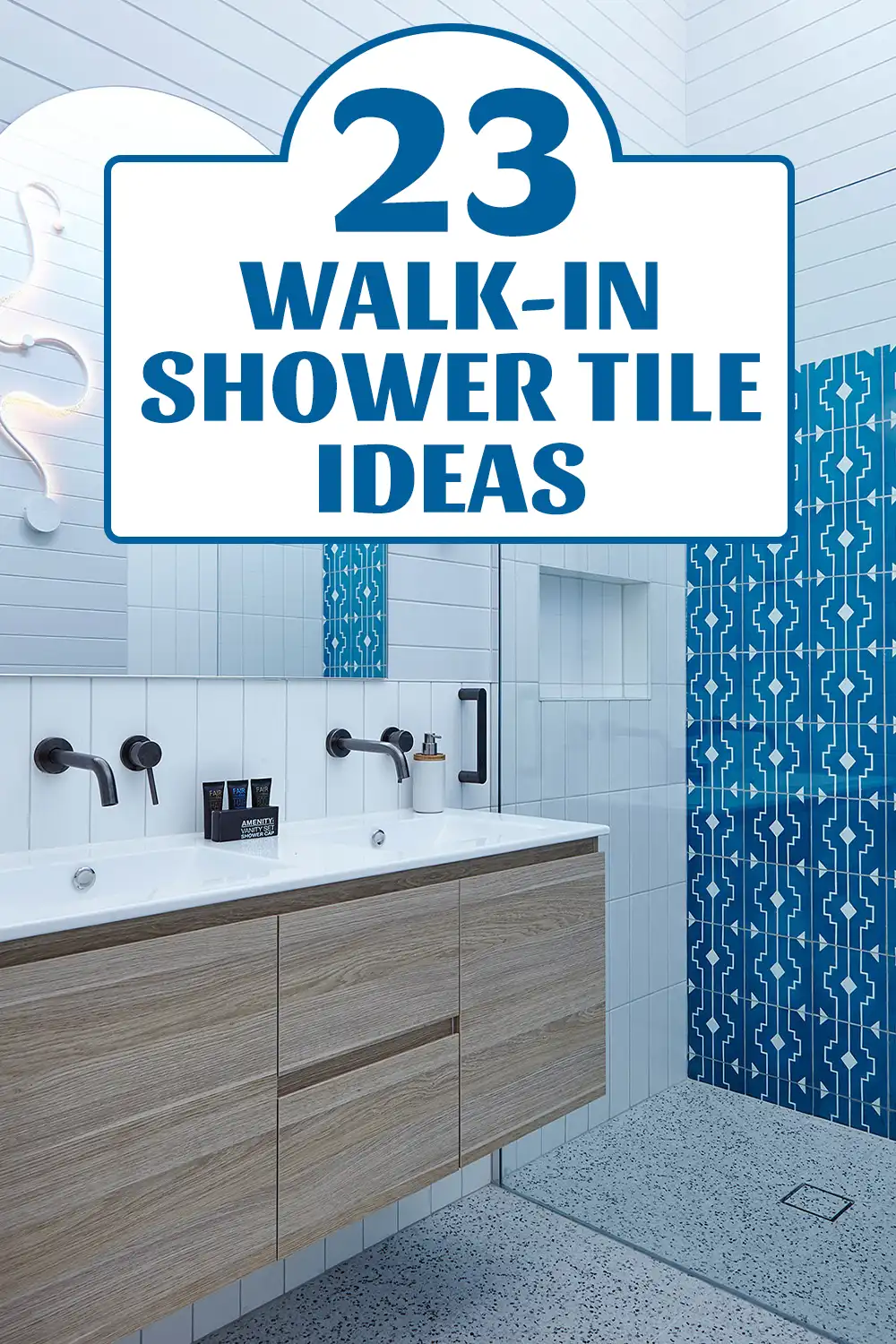 Walk-in Shower Tile Ideas