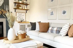 White Leather Couch Living Room Ideas