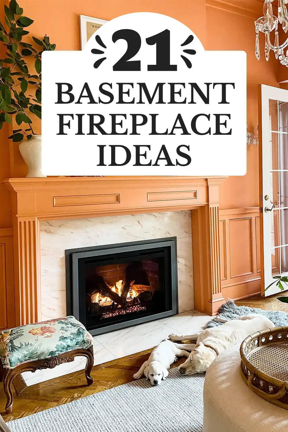 Basement Fireplace Ideas