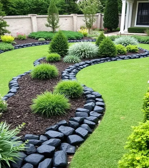 Black Rock Landscaping Ideas