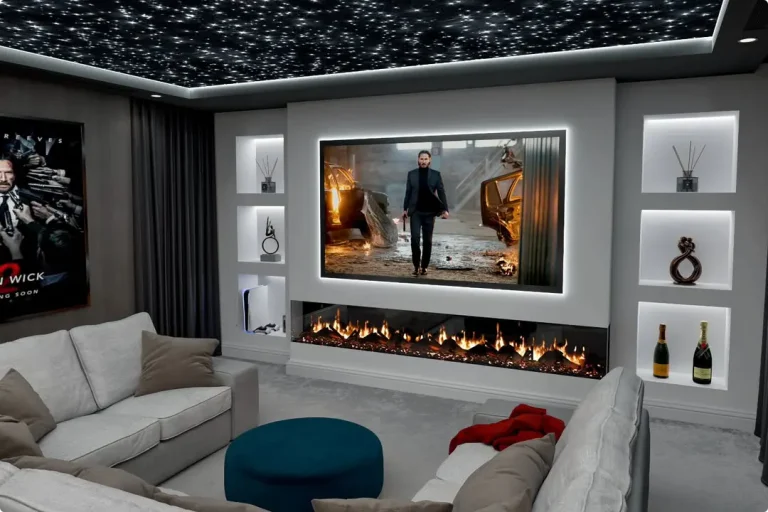 TV Above Fireplace Ideas