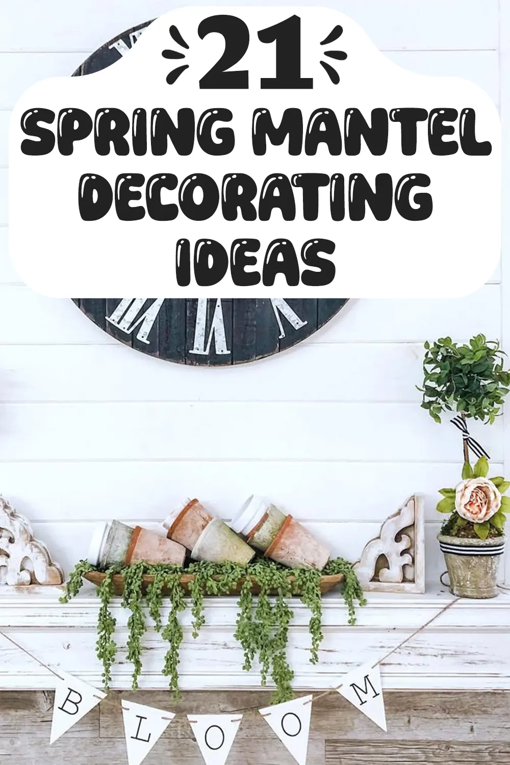Spring Mantel Decorating Ideas