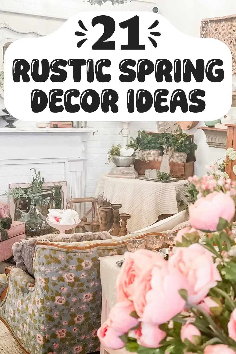 Rustic Spring Decor Ideas