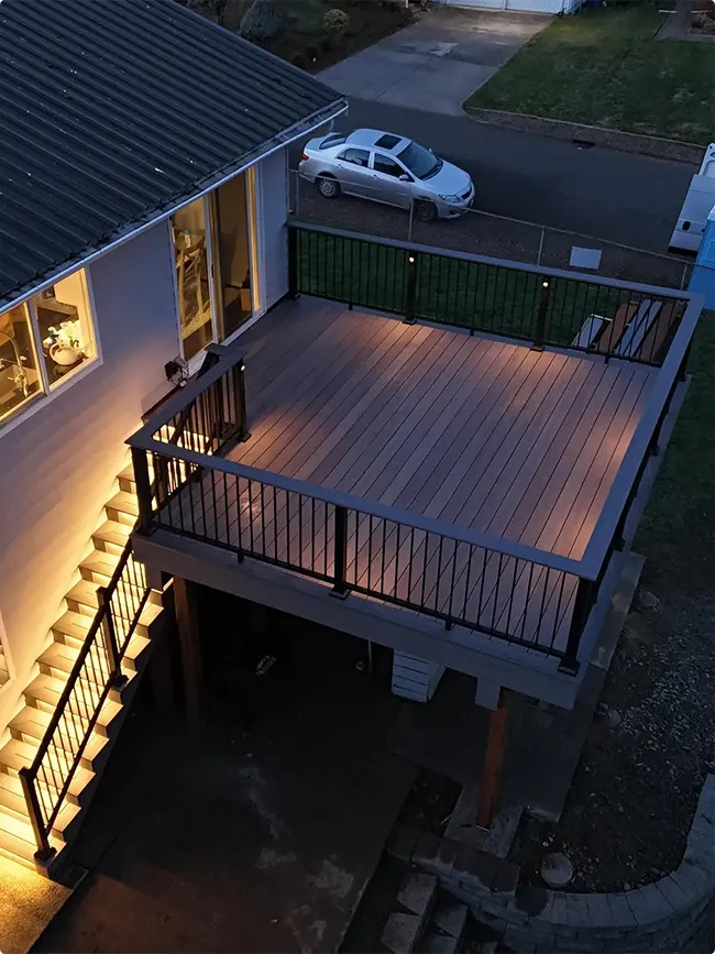 Black Deck Railing Ideas